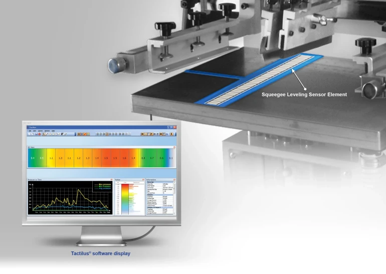 Squeegee Leveling Sensor System